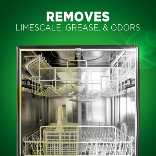 Cascade Platinum ActionPacs + Dishwasher Cleaner Fresh Scent Dishwasher Detergent Pods Perspective: bottom