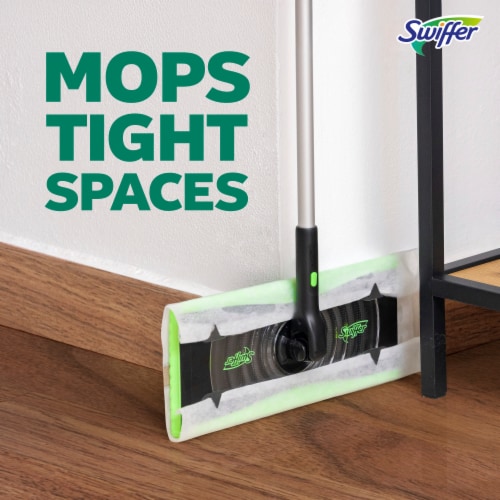 Swiffer Sweeper Wet Wood Floor Mopping Cloths Perspective: bottom