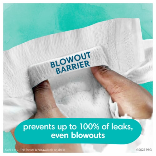 Pampers Pure Protection Size 2 Baby Diapers Perspective: bottom