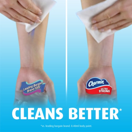 Charmin Ultra Strong Toilet Paper Perspective: bottom