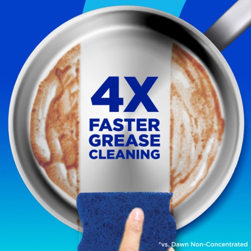 Dawn Platinum Refreshing Rain Scent Dishwashing Liquid Dish Soap Perspective: bottom