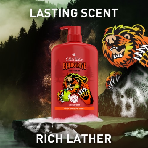Old Spice Cleansing Body Wash for Men, 24/7 Shower Clean with Lasting Scent, 2 in 1 Perspective: bottom