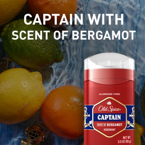 Old Spice Red Collection Captain Deodorant Perspective: bottom