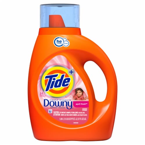 Tide With Downy April Fresh Liquid Laundry Detergent Perspective: bottom