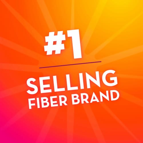 Metamucil 4-in-1 Psyllium Fiber Supplement Real Sugar Orange Powder Perspective: bottom