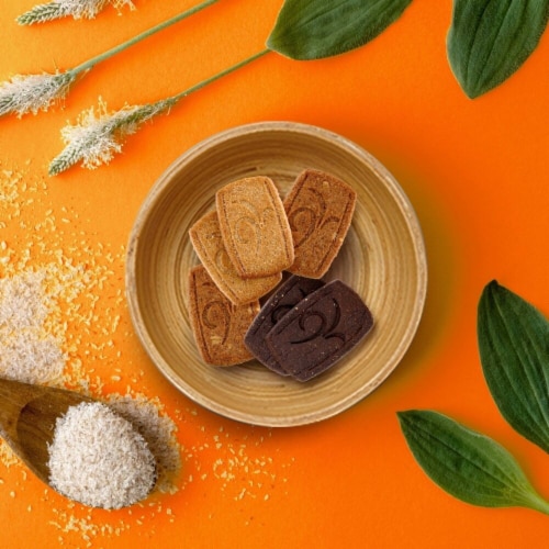 Metamucil Fiber Cinnamon Spice Flavor Digestive Health Supplement Perspective: bottom