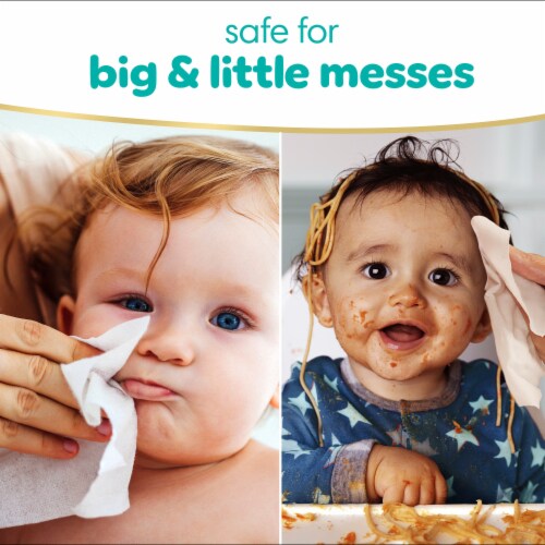 Pampers Sensitive Fragrance Free Baby Wipes Perspective: bottom