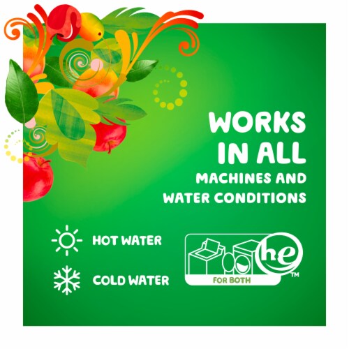 Gain + Aroma Boost Apple Mango Tango Scent Liquid Laundry Detergent Perspective: bottom