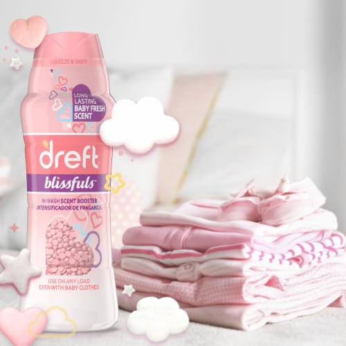 Dreft® Baby Fresh Blissfuls In-Wash Scent Booster Beads Perspective: bottom