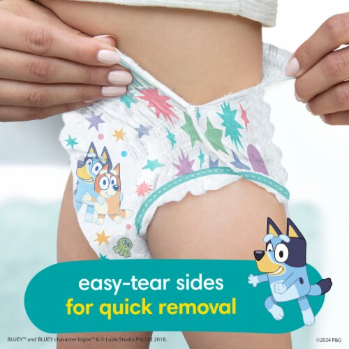 Pampers Easy Ups Training Pants Boys 4T-5T (37+ lbs) Perspective: bottom