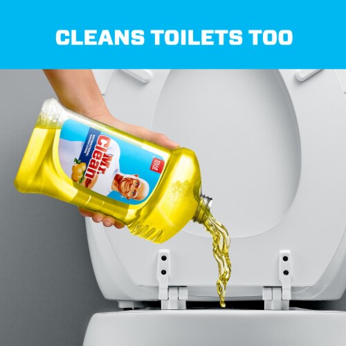 Mr. Clean Summer Citrus Antibacterial Multi-Surface Cleaner Perspective: bottom