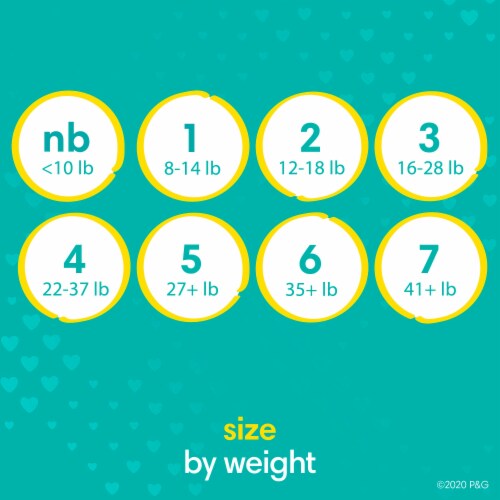 Pampers Swaddlers Size N Newborn Diapers Perspective: bottom