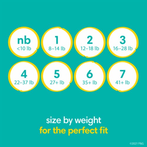 Pampers Swaddlers Active Baby Size 6 Diapers Perspective: bottom