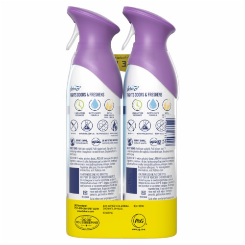 Febreze Mediterranean Lavender Odor Fighting Air Freshener Perspective: bottom