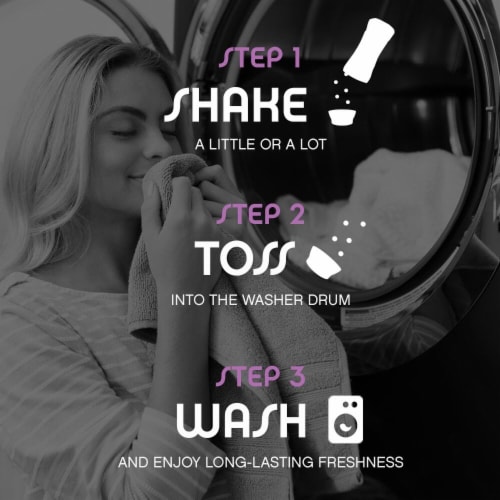 Downy Unstopables Lush In-Wash Scent Booster Perspective: bottom