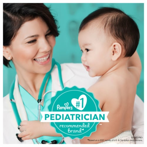 Pampers® Swaddlers Baby Diapers Size 7 (41+ lbs) Perspective: bottom