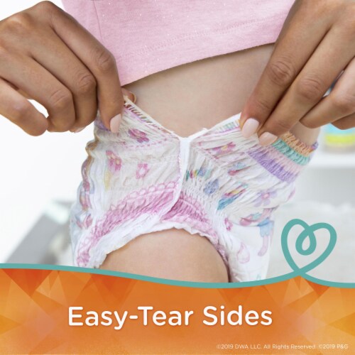 Pampers Easy Ups Size 4T-5T Training Pants Perspective: bottom