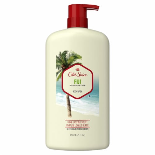 Old Spice Fiji with Palm Tree Body Wash Perspective: bottom