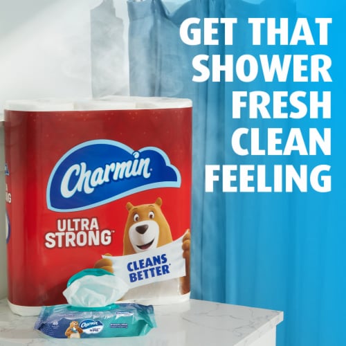Charmin Flushable Wipes Perspective: bottom