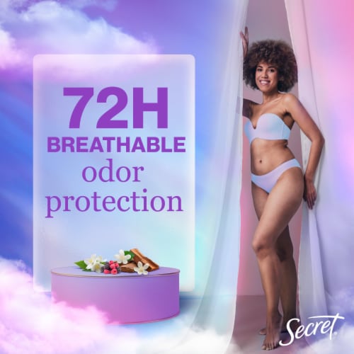 Secret Fresh Women's Antiperspirant Deodorant Clear Gel Berry, 2.6oz Perspective: bottom