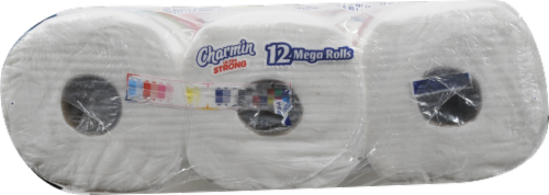 Charmin Ultra Strong Mega Roll Bath Tissue Perspective: bottom