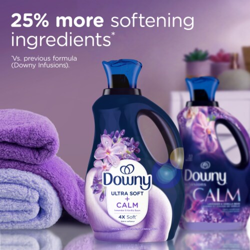Downy Infusions Lavender & Vanilla Bean Fabric Softener Perspective: bottom