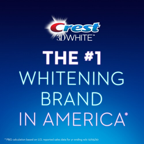 Crest 3D White Charcoal Teeth Whitening Toothpaste Perspective: bottom