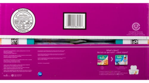 Pampers Cruisers Diapers Size 4 Giant Pack Perspective: bottom