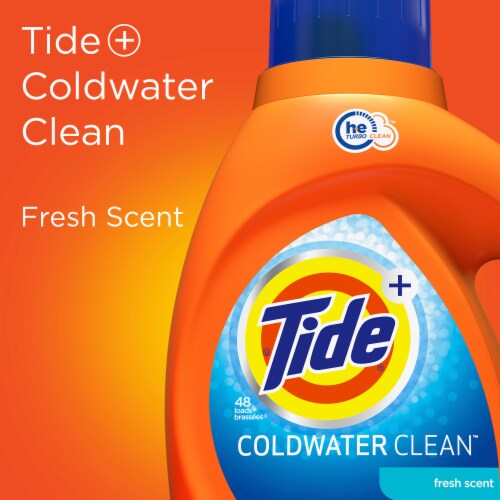 Tide Coldwater Clean Original Scent Liquid Laundry Detergent Perspective: bottom
