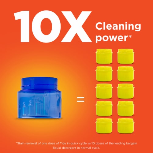 Tide® Plus a Touch of Downy® April Fresh Liquid Laundry Detergent Perspective: bottom