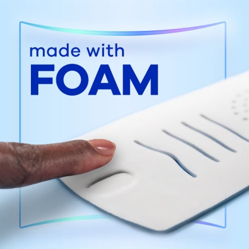 Always Infinity Size 3 FlexFoam Extra Heavy Flow Unscented Pads With Wings Perspective: bottom