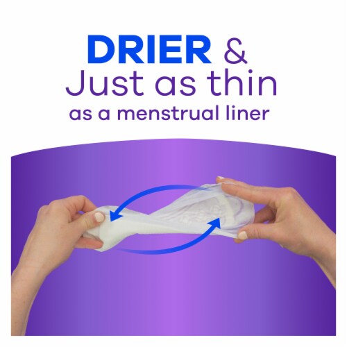 Always Discreet Very Light Panty Liners Perspective: bottom