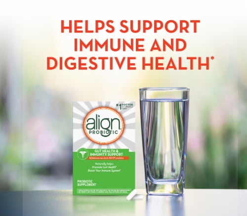 Align Gut Health & Immunity Support Probiotic Capsules Perspective: bottom
