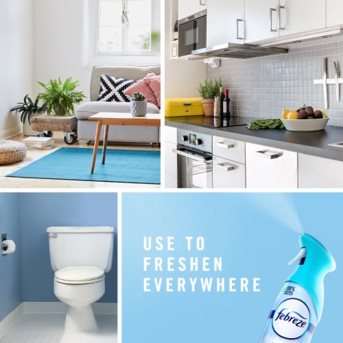 Febreze Ocean Scent Odor-Fighting Air Freshener Aerosol Can Twin