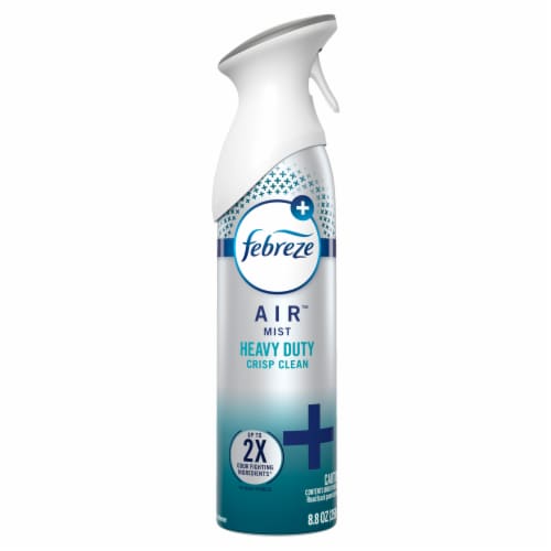 Febreze Heavy Duty Crisp Clean Odor-Fighting Air Freshener, 8.8 oz - Jay C  Food Stores