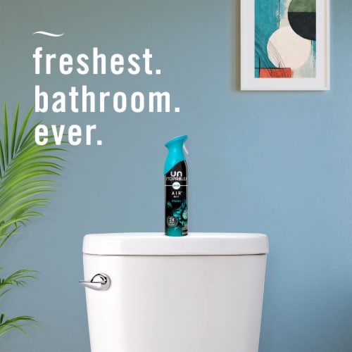 Febreze Air Mist Air Freshener Spray, Aerosol Can, Unstopable Fresh Scent, 8.8oz, 1 ct Perspective: bottom
