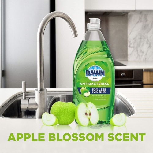 Dawn Ultra Antibacterial Dishwashing Liquid Dish Soap Perspective: bottom