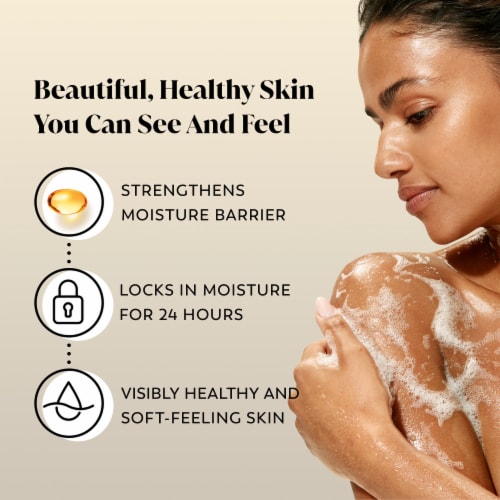 Olay Moisture Outlast Body Wash Pump with Coconut Perspective: bottom