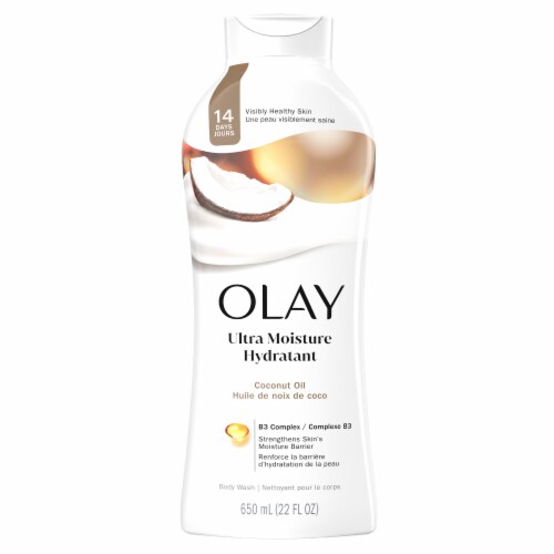 Olay Ultra Moisture Bodywash with Coconut Oil Perspective: bottom
