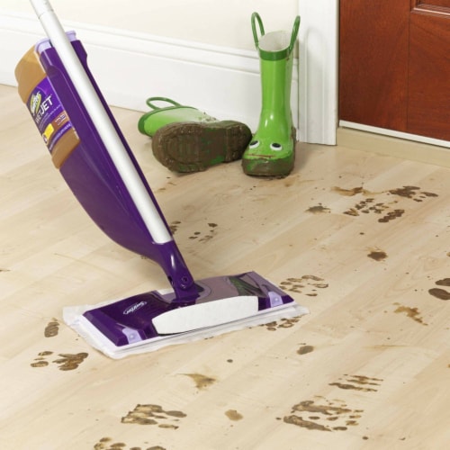 Swiffer WetJet Spray Mop Multi-Surface Mopping Pads Perspective: bottom