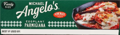 Michael Angelo's® Eggplant Parmigiana Family Size Frozen Meal Perspective: bottom