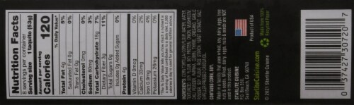 Starlite Cuisine Vegan Beef Style Corn Tortilla Taquitos 8 Count Perspective: bottom