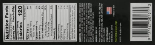 Starlite Cuisine Vegan Chorizo & Black Bean Style Corn Tortilla Taquitos 8 Count Perspective: bottom