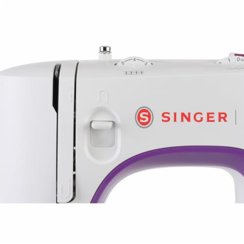 Singer M3500 Sewing Machine with 110 Stitch Applications and Accessories, White Perspective: bottom