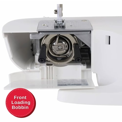 Singer MX60 Sewing Machine with 57 Stitch Applications and Accessories, White Perspective: bottom