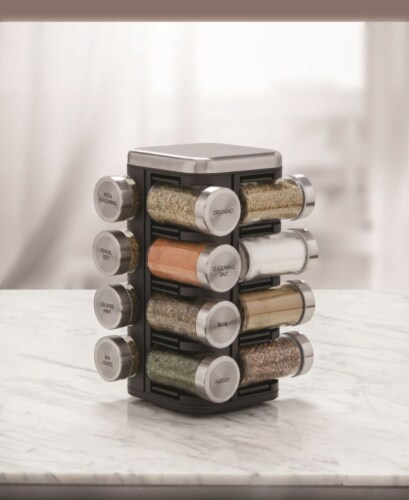 Kamenstein® 16-Jar Plaza Spice Rack Perspective: bottom