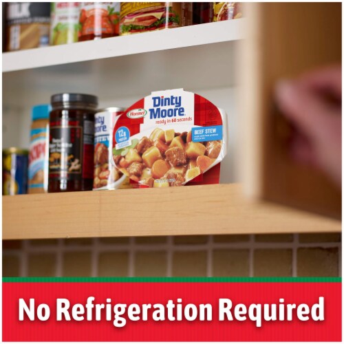 Dinty Moore® Beef Stew Microwave Meal Perspective: bottom