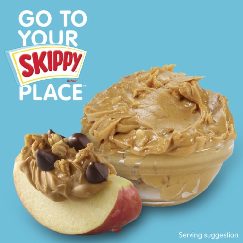 Skippy® Reduced Fat Super Chunk® Peanut Butter Spread Perspective: bottom