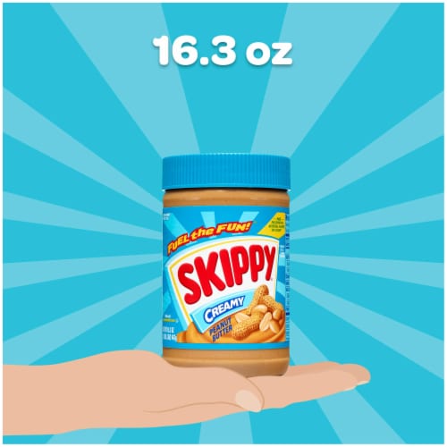 Skippy® Creamy Peanut Butter Spread Perspective: bottom