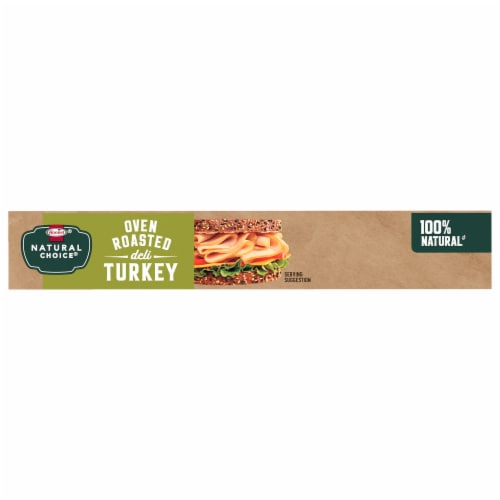 Hormel® Natural Choice® Oven Roasted Deli Turkey Lunch Meat Perspective: bottom